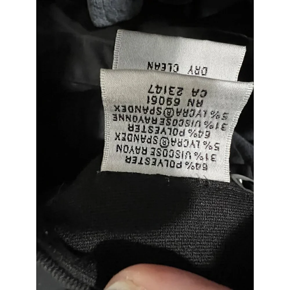 Talbots Petites Stretch Black Pants Size 14 Black‎ Office Career Business